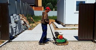 Устройство въезда на участок Лыткарино, цена от 50701 руб.